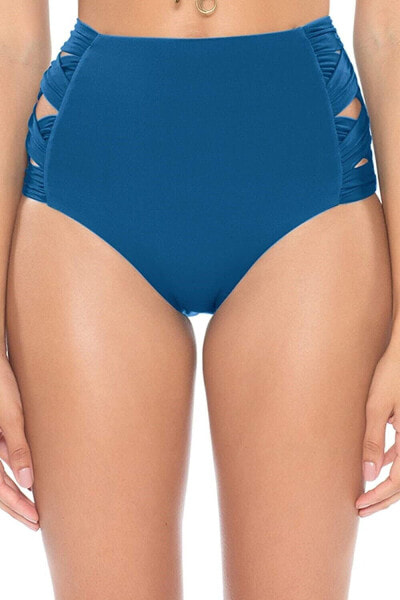 Soluna Women's 184939 High-Waist Eclipse Bikini Bottom Swimwear Size L