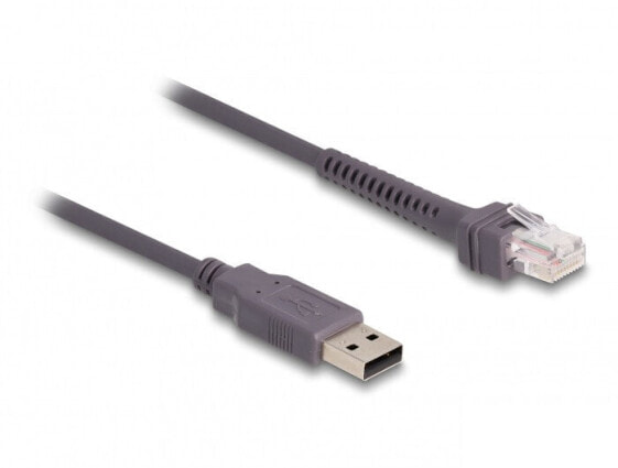 Delock 90599 - USB cable - Grey - USB A - RJ-50 - Straight - Straight
