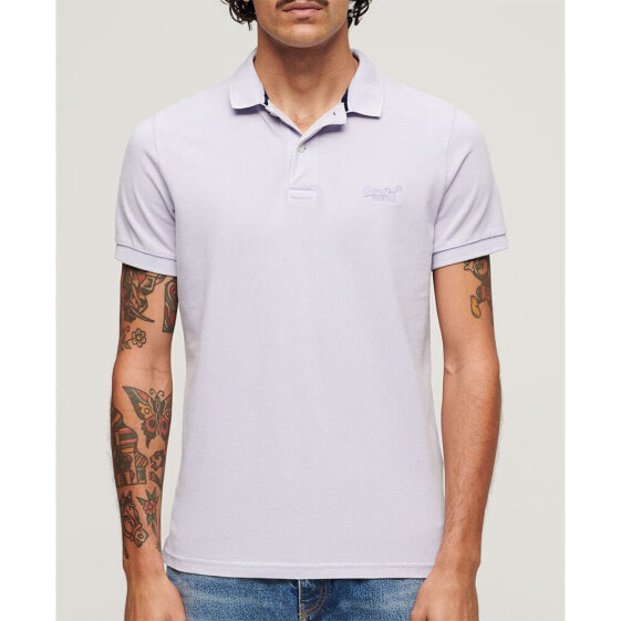 SUPERDRY Vint Destroy short sleeve polo