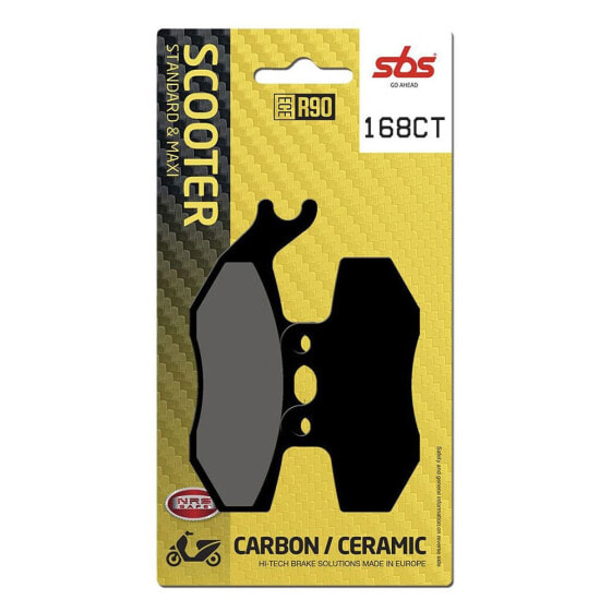 SBS Hi-Tech Street 168CT Carbon Ceramic Brake Pads