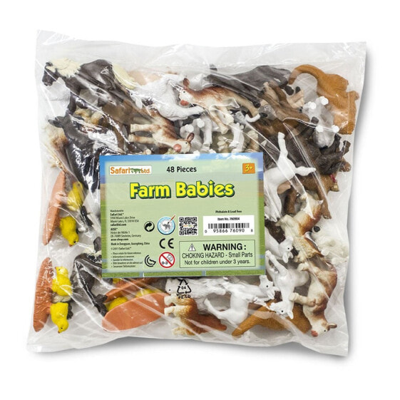 Фигурка Safari Ltd Farm Babies 48 Pieces Figure Farm Babies (Фермерские Детеныши)