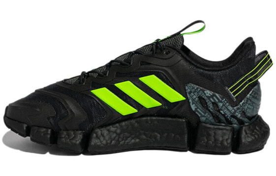 adidas Climacool Vento 防滑耐磨 低帮 跑步鞋 男女同款 黑荧光绿 / Кроссовки Adidas Climacool Vento GY3088