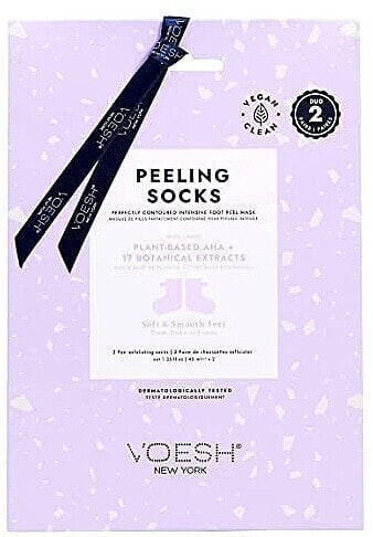 Fußsocken mit Peeling-Effekt