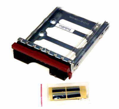 Supermicro Hard drive tray - Universal - HDD Cage - Metal - Plastic - Black - Brushed steel - Red - 8.89 cm (3.5") - SC811 - 50161