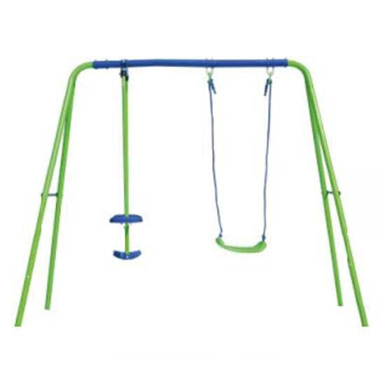 Игрушки для улицы Outdoor toys Металлический качель 1 Pax Swing And Seesaw