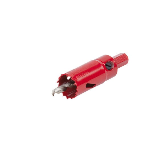 Wolfcraft Bi-metal hole saws - Single - Drill - Drywall,Non-ferrous metal,Plastic,Plywood,Steel,Wood - Red - Bimetal - High-speed steel (HSS)