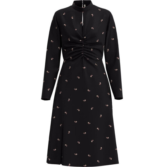 PEPE JEANS Pachi Long Sleeve Midi Dress