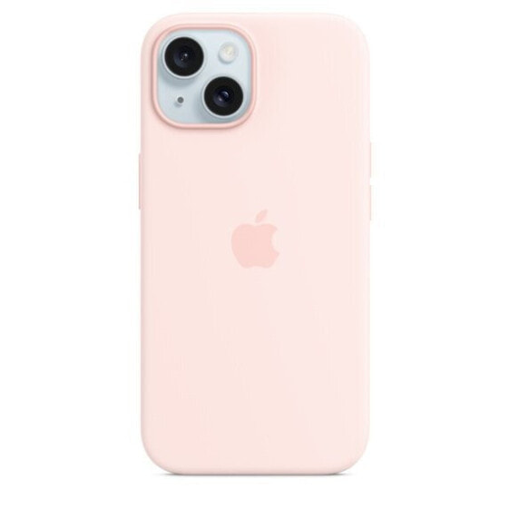 Чехол для смартфона Apple iPhone 15 Silikon с MagSafe Гелиевый