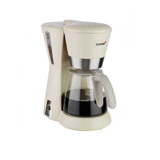 KORONA 10205 - Drip coffee maker - 1.25 L - Ground coffee - 1000 W - Grey