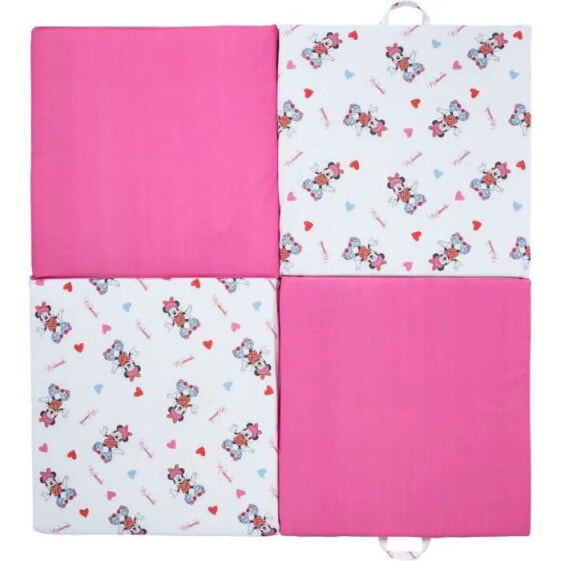 DISNEY 2 in 1 Kuscheldecke MINNIE SPORT Baumwolle/Polyester 60 x 60 x 5 cm