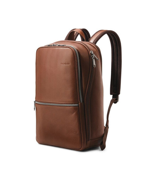 Classic Leather Slim Backpack