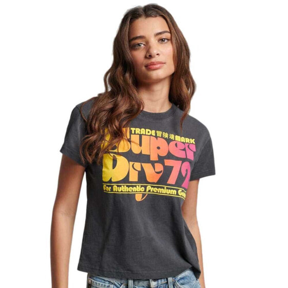SUPERDRY 70´S Retro Font Graphic short sleeve T-shirt