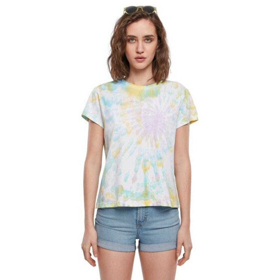 Футболка мужская URBAN CLASSICS с коротким рукавом Tie Dye Boyfriend