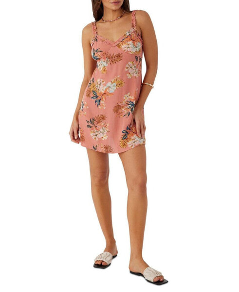 Juniors' Luella Printed Mini Dress