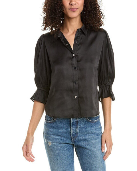 Stella + Lorenzo Flare Sleeve Blouse Women's