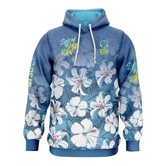 OTSO Swim Bike Run Flower hoodie