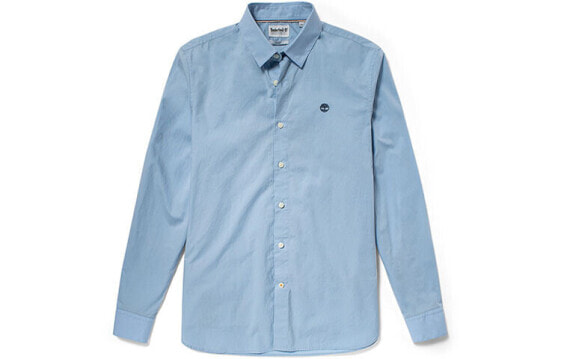 Рубашка мужская Timberland A2EMS-940 синяя