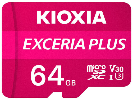 Карта памяти Kioxia Exceria Plus MicroSDXC 64 GB