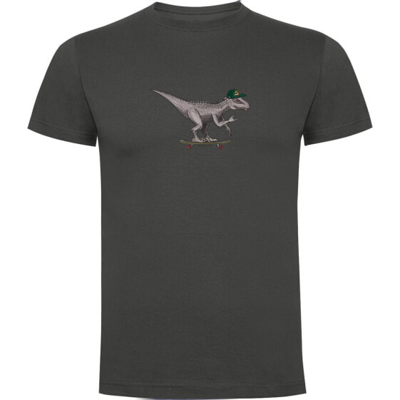 KRUSKIS Dino Skate Short Sleeve T-shirt short sleeve T-shirt