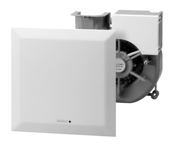 Helios Ventilatoren ELS-VN 100 - Badezimmer - Küche - Toilette - Weiß - IPX5 - Klasse II - 107 m³/h - 1790 RPM