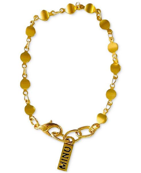Gold-Tone Deco Chain Bracelet