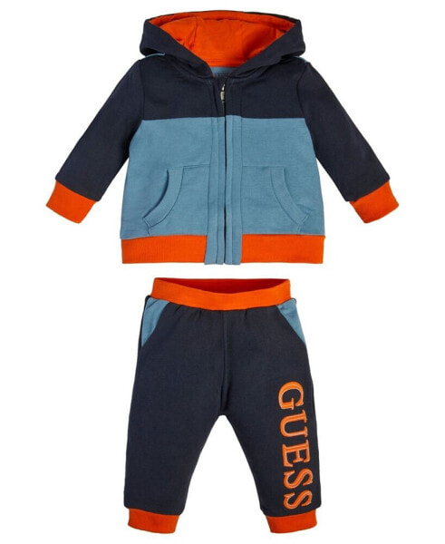 Костюм Guess Baby Boys French Terry Hoodie and Joggers