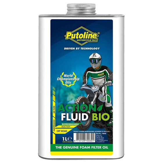 PUTOLINE Action Fluid Bio 1L Air Filter Cleaner