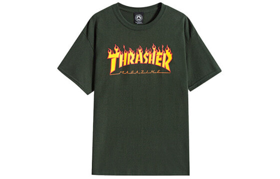 Thrasher LogoT Trendy Clothing Featured Tops T-Shirt