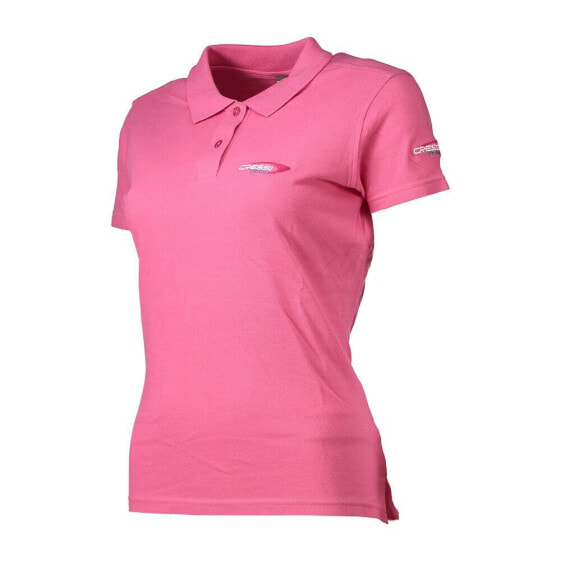 CRESSI Team Woman Short Sleeve Polo