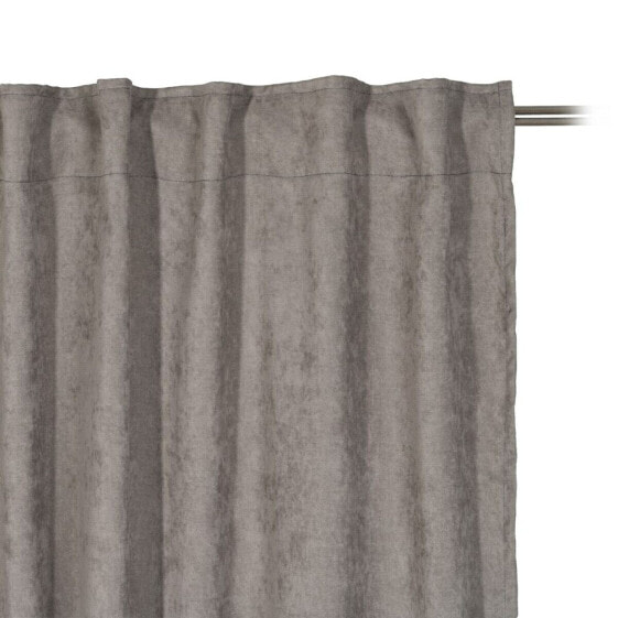 Curtain Polyester Taupe 140 x 260 cm