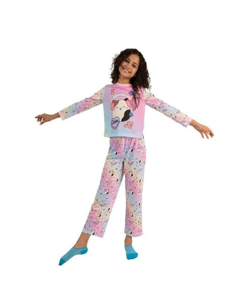 Girls Cam the Cat 2-Piece Sleepwear Pajama Set