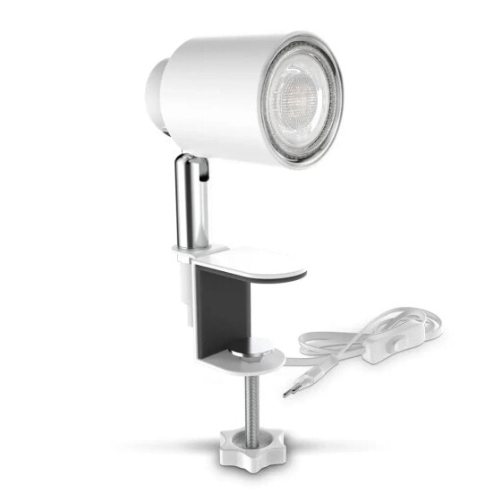 LED Klemmleuchte Weiß inkl. GU10 5W