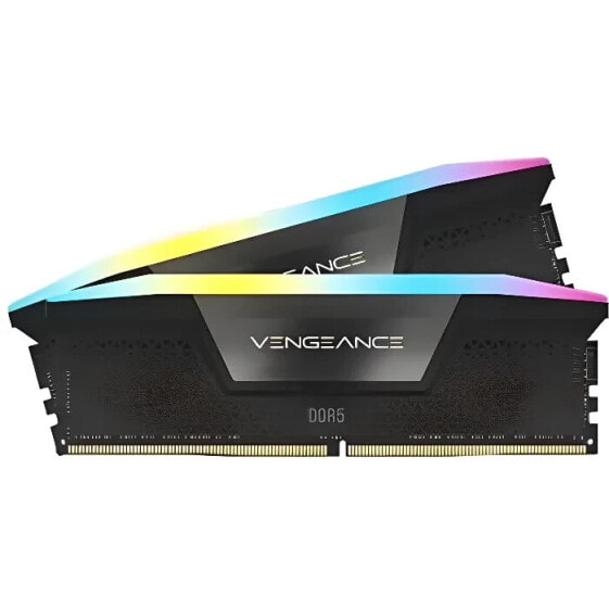 RAM - CORSAIR VEGELECE RGB DDR5 - 32 GB 2x16 GB DIMM - 5200 MHz - Unglaublich, 40-40-40-77, XMP 3.0, Black Heatspreader, RGB LED, 1,25 V.