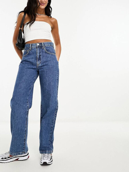 Cotton:On loose straight leg jeans in blue