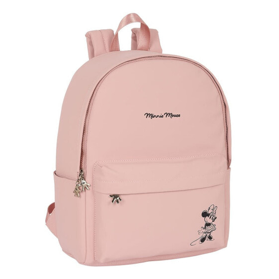 SAFTA Minnie Teen Misty Rose Laptop Bag