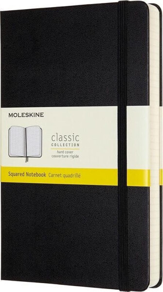 Moleskine Notes Classic 13x21 tw. kratka czarny