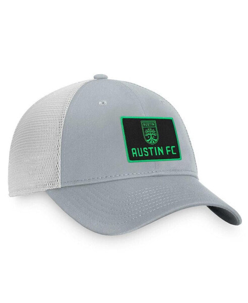 Men's Gray Austin FC Logo Adjustable Hat