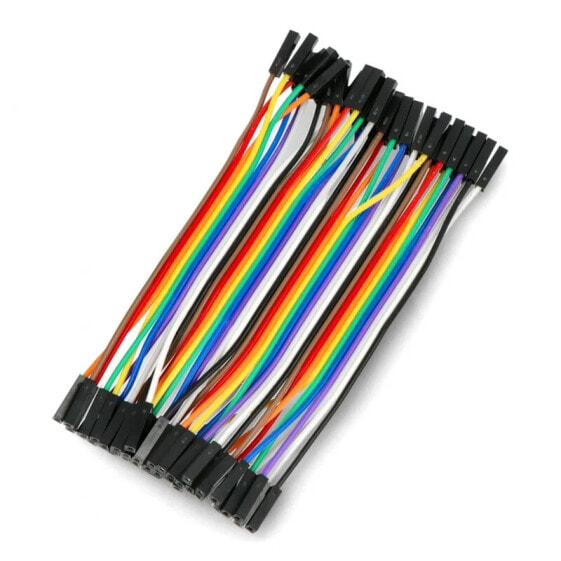 Электрические соединительные кабели justPi женские-женские 10 см - 40 шт.