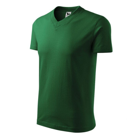 T-shirt Malfini V-neck M MLI-10206 bottle green