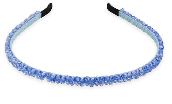 Stylish light blue headband for hair
