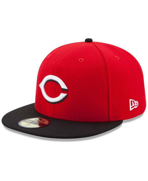 Men's Cincinnati Reds Road Authentic Collection On-Field 59FIFTY Fitted Hat