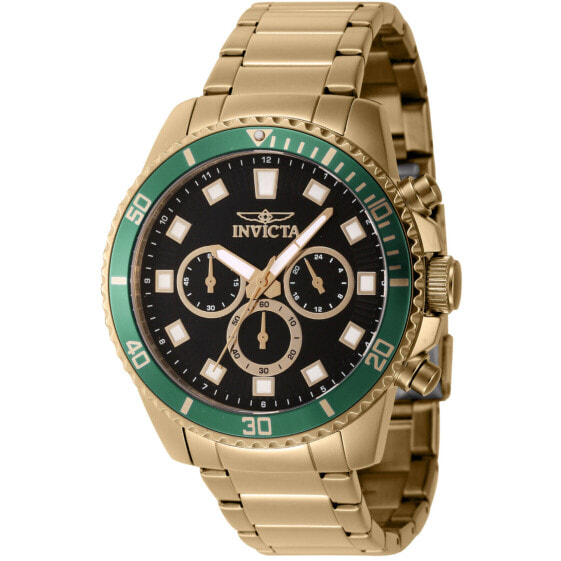 Invicta 46055 Men's Pro Diver Quartz Yellow Gold Bracelet Watch