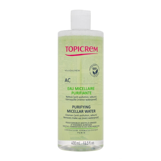 Topicrem AC Purifying Micellar Water 400 ml mizellenwasser für Frauen