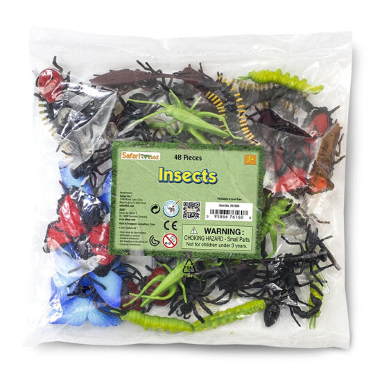 Фигурка Safari Ltd. Набор насекомых Insects Bulk Bag