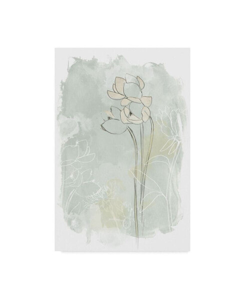 June Erica Vess Stone Flower Study IV Canvas Art - 20" x 25"