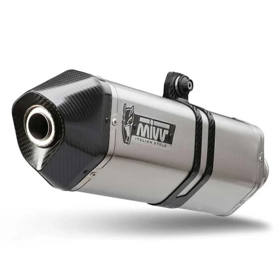 MIVV Speed Edge Suzuki DL V-Strom 1000/V-Strom 1050/XT S.042.LRX homologated slip on muffler