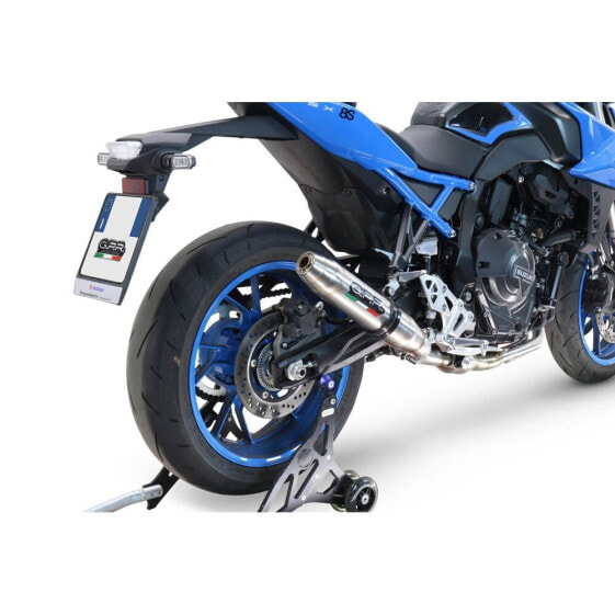 GPR EXHAUST SYSTEMS Deeptone Inox Suzuki GSX-8S 2022-2024 E5 Round not homologated full line system