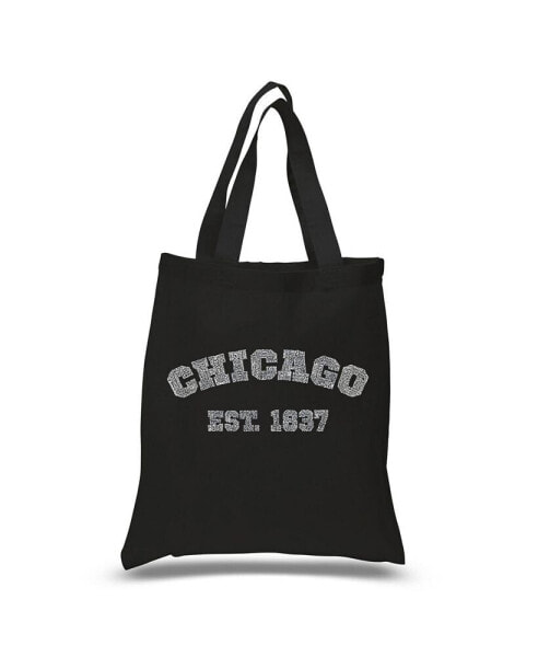 Chicago 1837 - Small Word Art Tote Bag