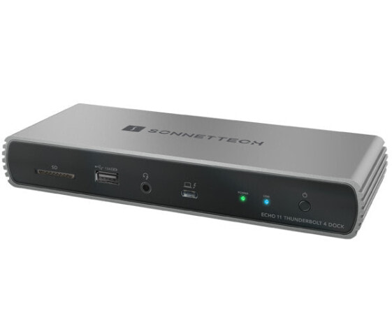 Sonnet ECHO-DK11-T4 - Wired - Thunderbolt 4 - 90 W - Black - SD - Link - Power