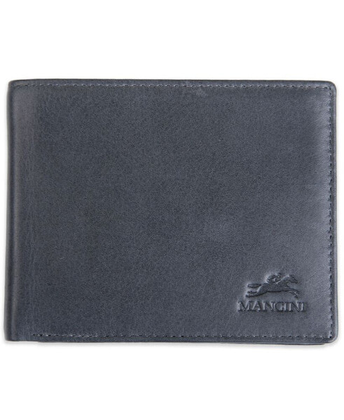 Men's Bellagio Collection Bifold Wallet with Coin Pocket